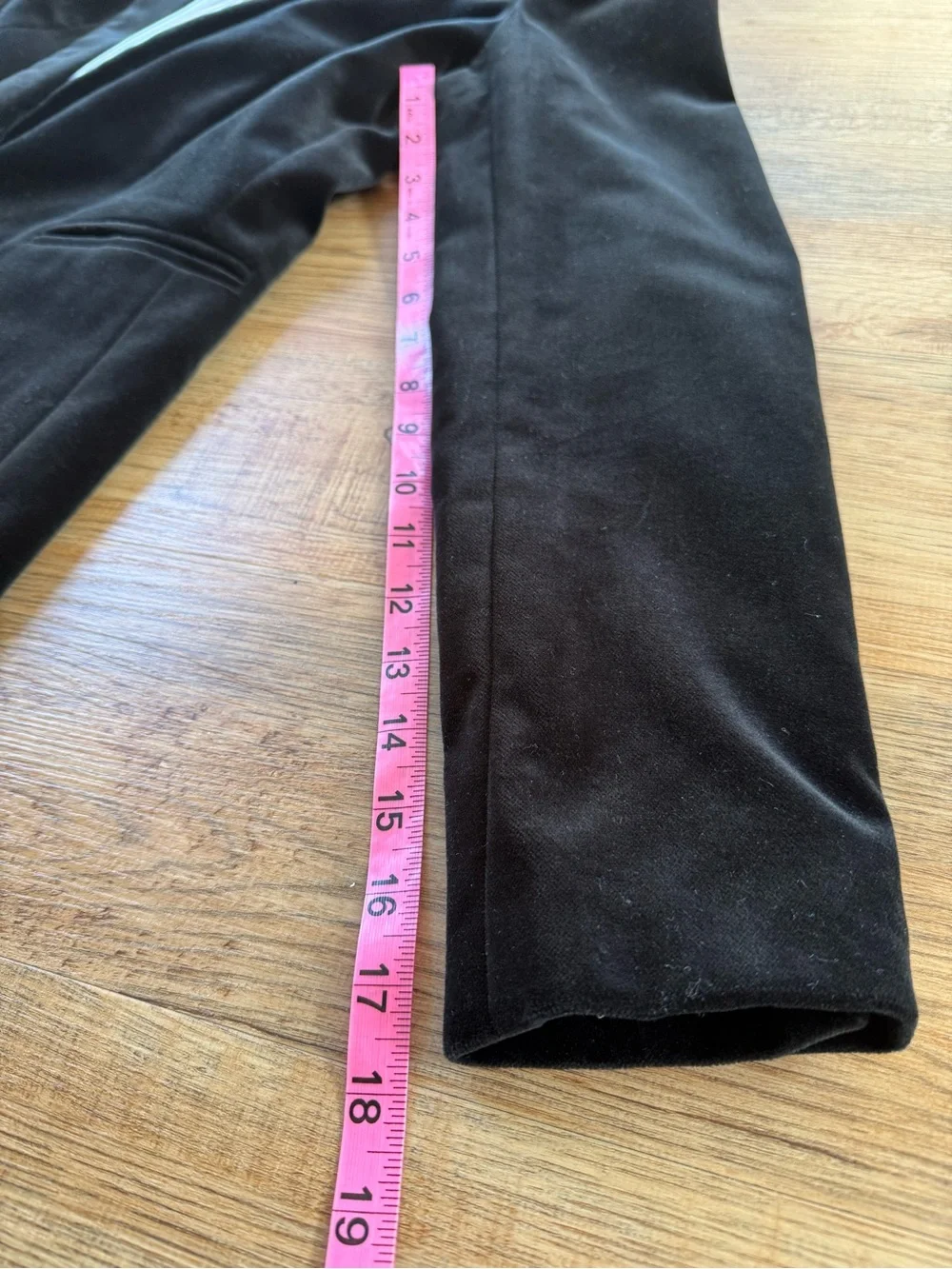 J. Crew Black Velvet Single-Button Blazer